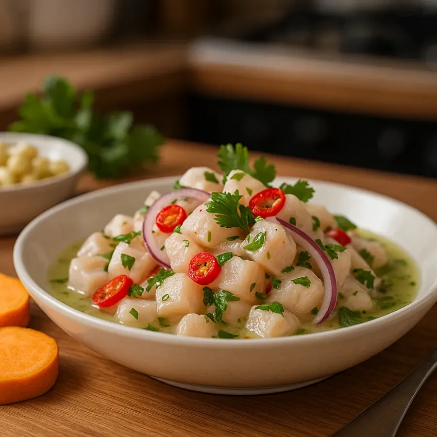 Ceviche Rezept – Echtes peruanisches Fischgericht mit Limette | PEKIS ...