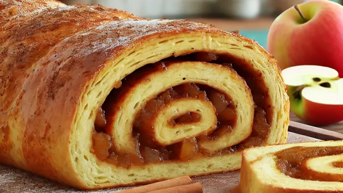 Apple Roll with Cinnamon: A Timeless Traditional Dessert