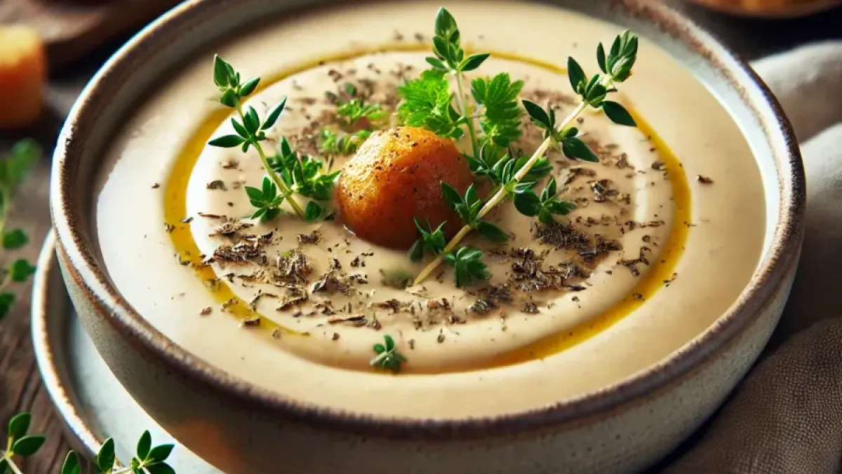 Chestnut Soup with Herbs – A Real Autumn Specialty