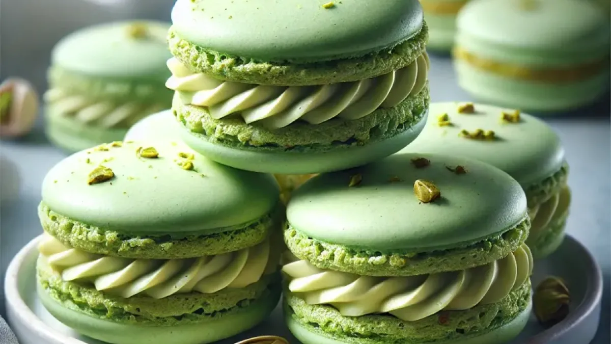Macaroons with Pistachios – A French Delicacy for Sweet Moments