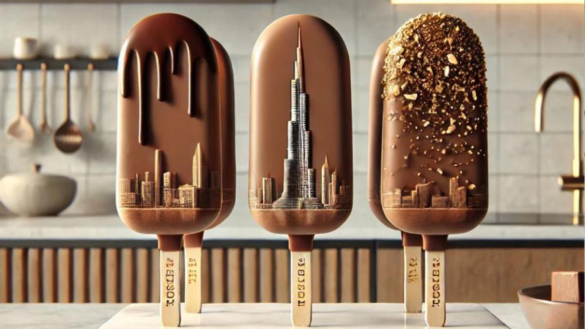 Dubai Chocolate Popsicle: An Exotic Fusion of Decadence and Elegance