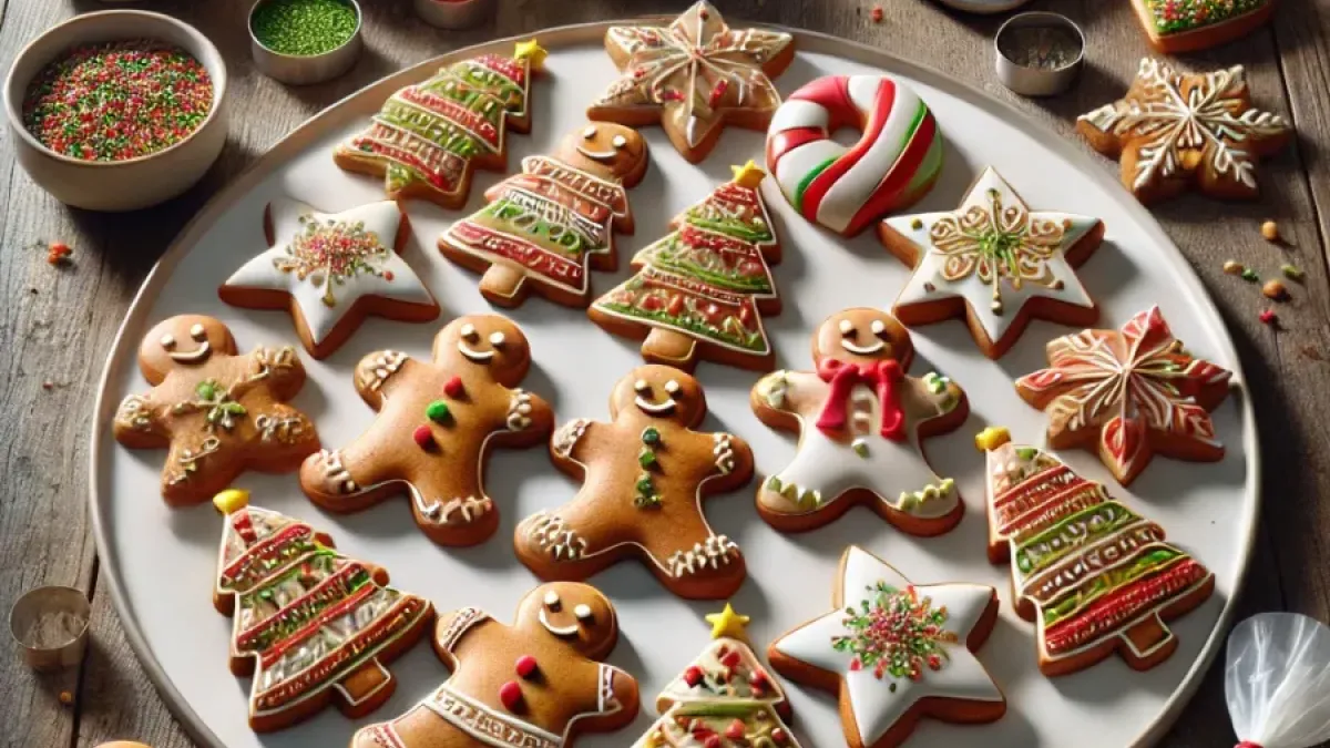 The most beautiful Christmas gingerbread cookies: Recipe and decoration