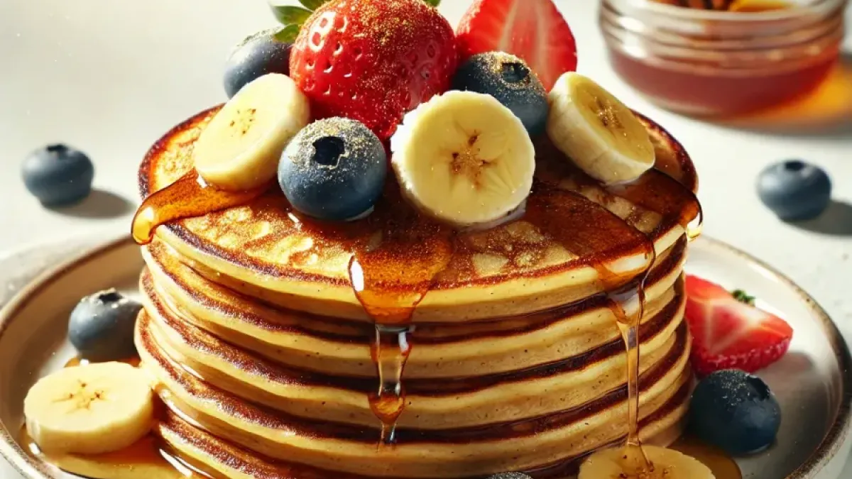 Sweet pancakes without flour - A quick and healthy choice