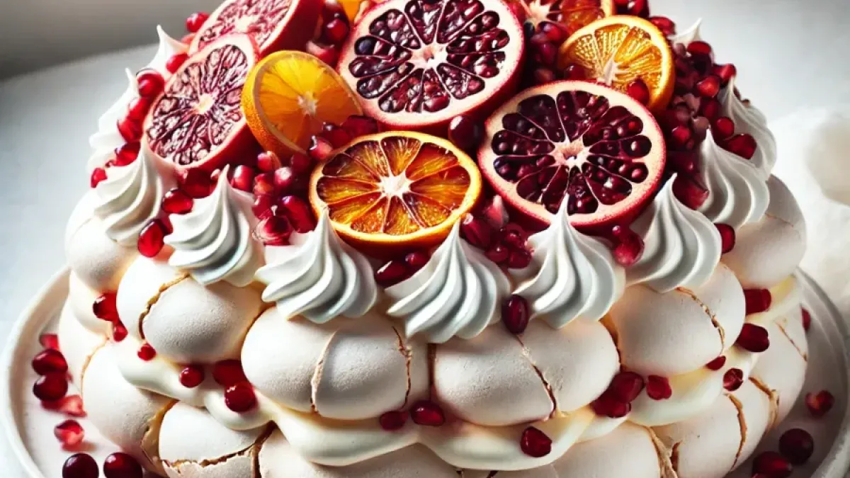 How to Make a Showstopping Pavlova for Winter Celebrations