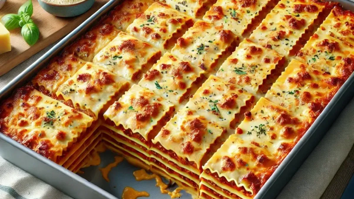 Classic Lasagna Recipe for Cozy Family Dinners