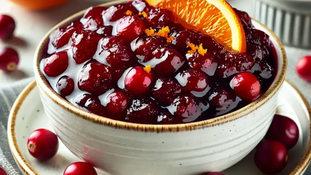 Festive Cranberry Sauce for the Holiday Table