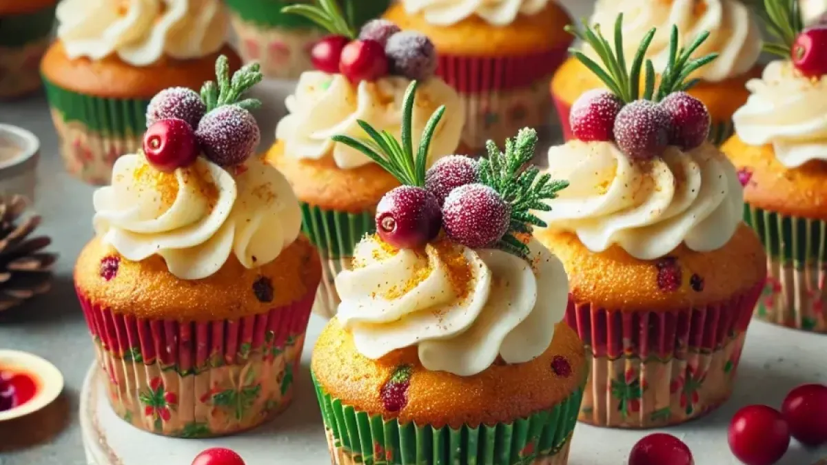 The most beautiful Christmas muffins: Recipe and decoration