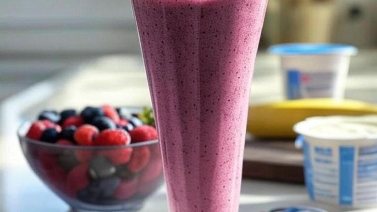 Snídaňový koktejl Berry Blast