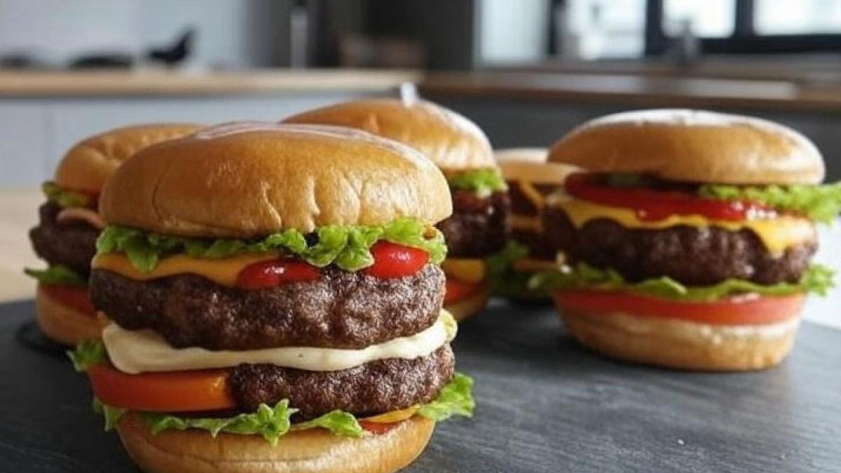 Classic Beef Burgers with Special Sauce
