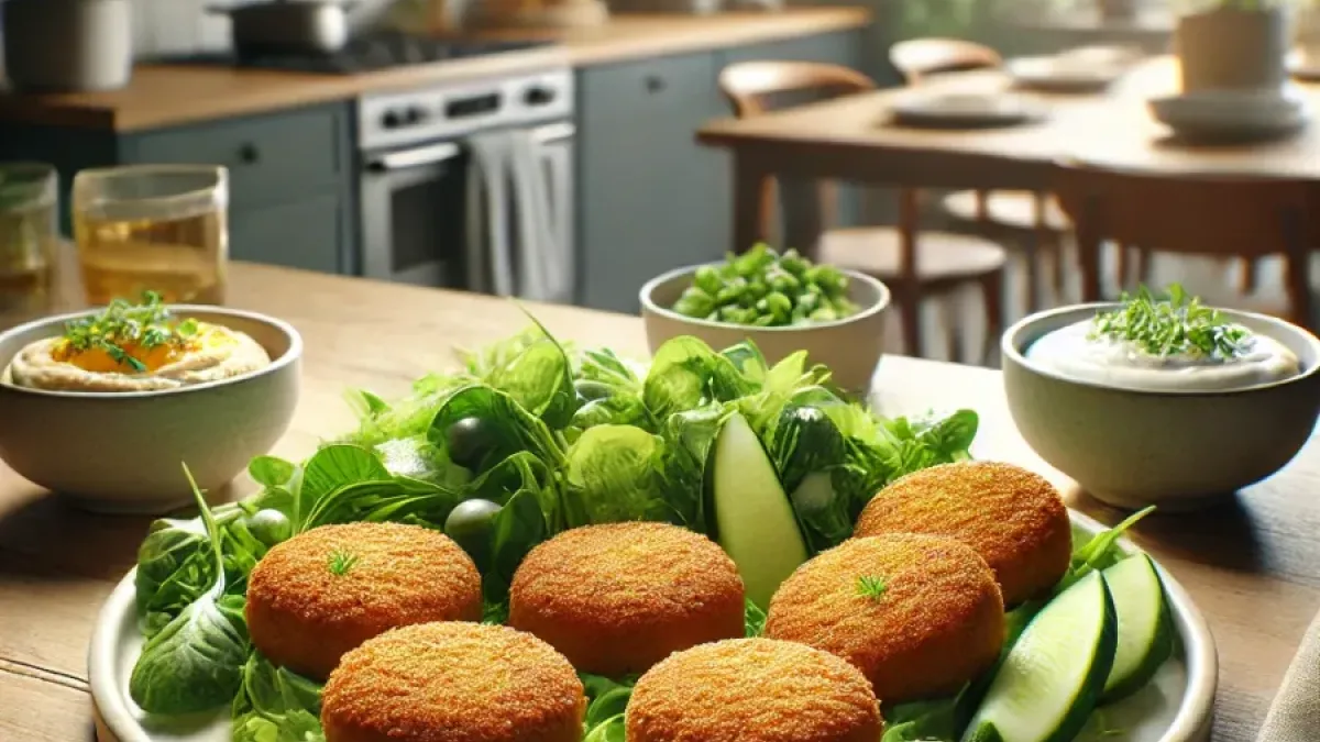 The Best Crispy Falafel Recipe Without Frying