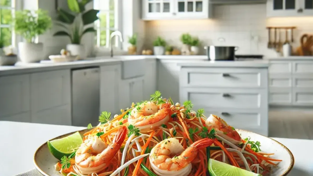 Easy Pad Thai with Shrimp: Authentic Flavor