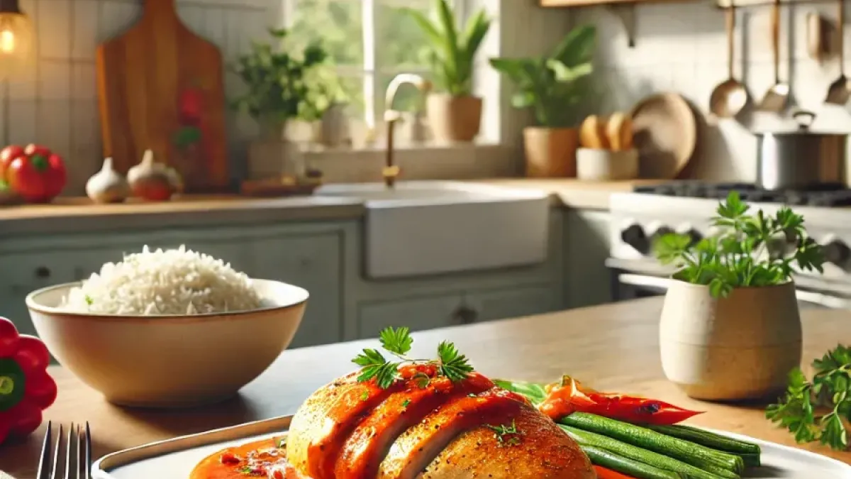 Chicken Breast with Paprika Sauce