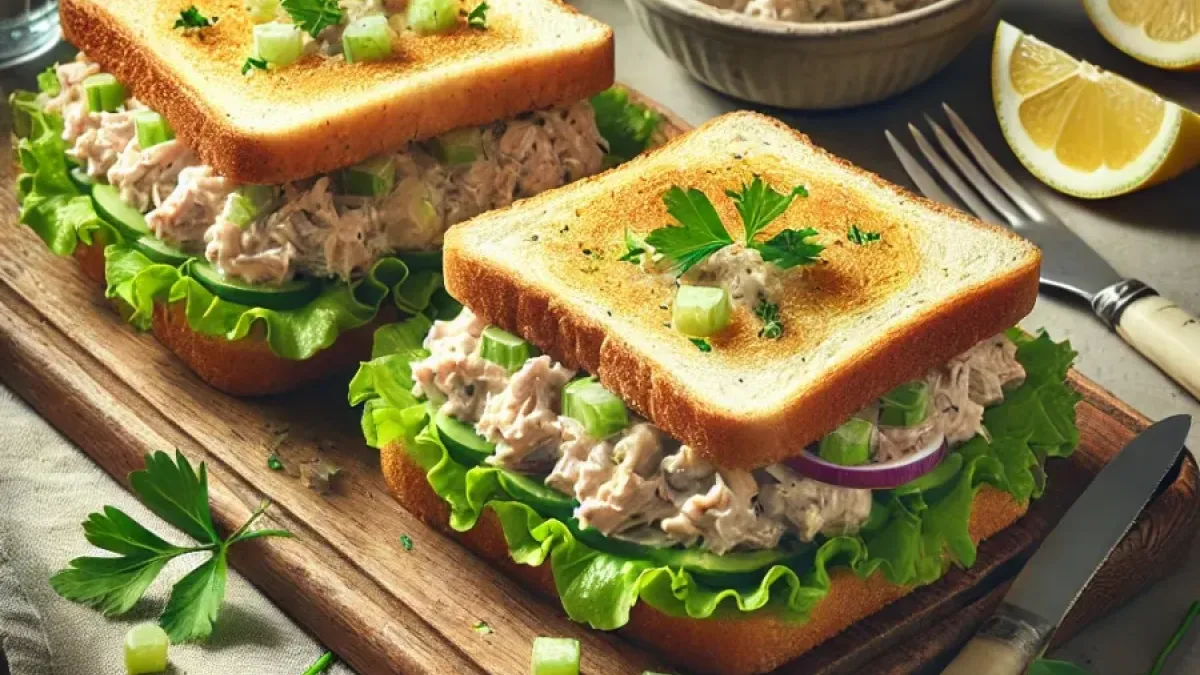 Classic Tuna Salad Sandwich: Quick and Tasty