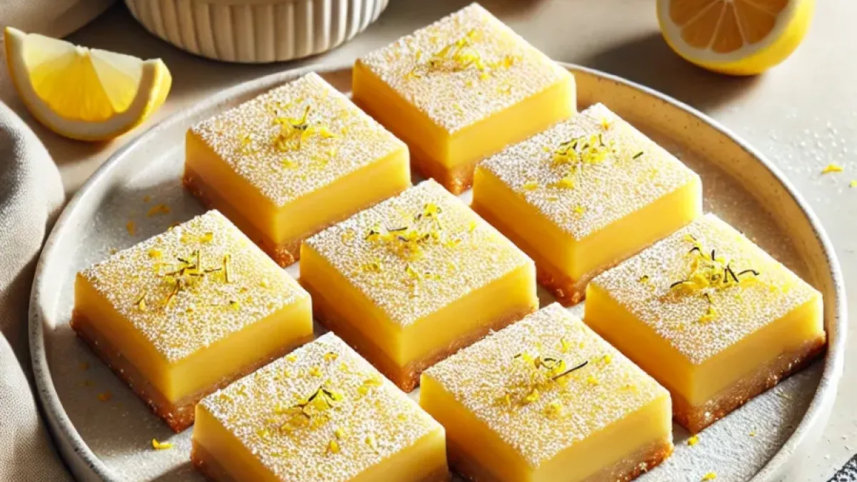 Easy Vegan Lemon Bars for a Bright Winter Treat