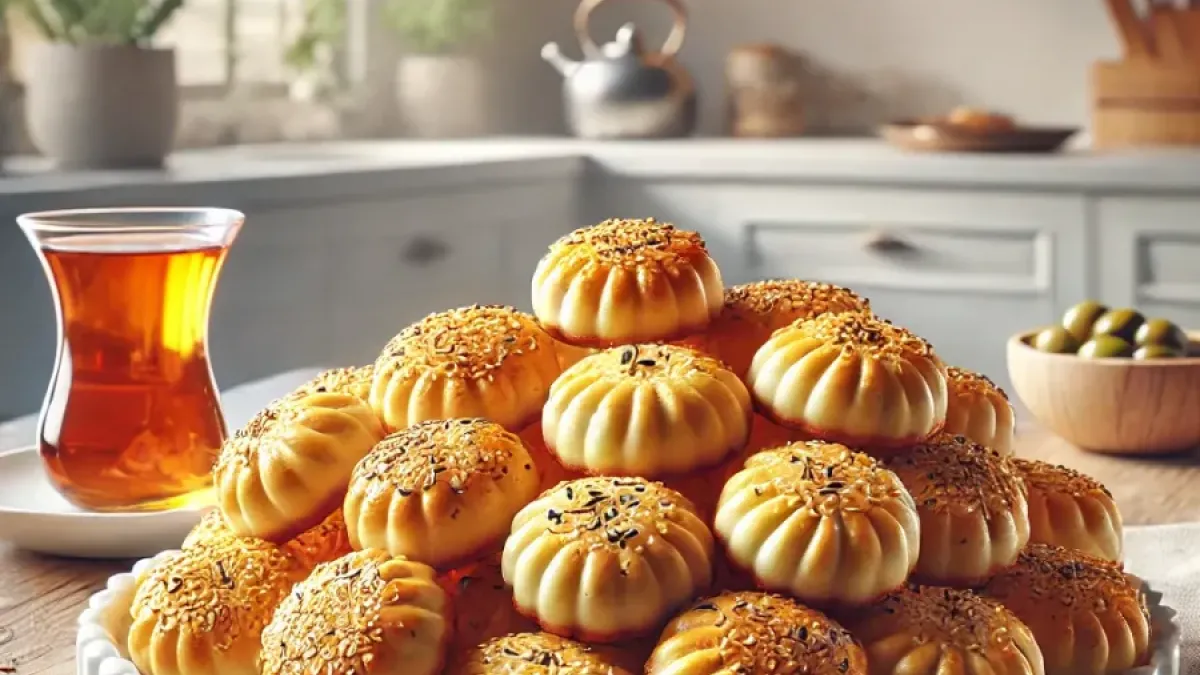 Easy Tuzlu Kurabiye (Savory Turkish Cookies) Recipe