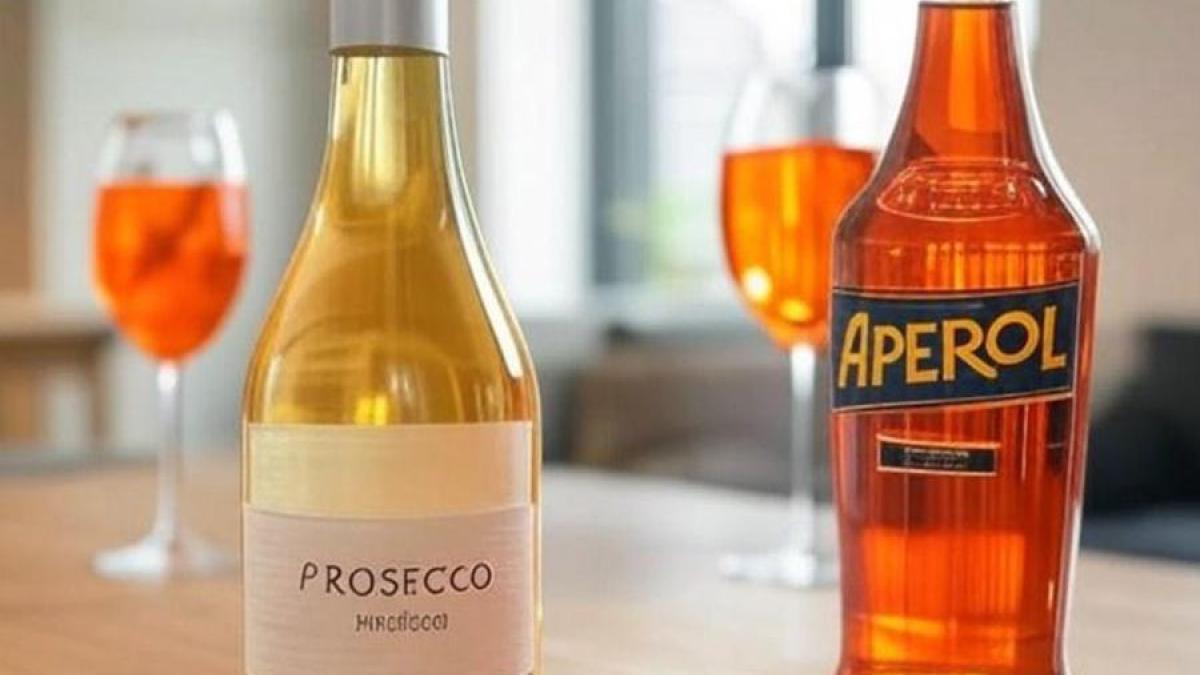 Prosecco and Aperol