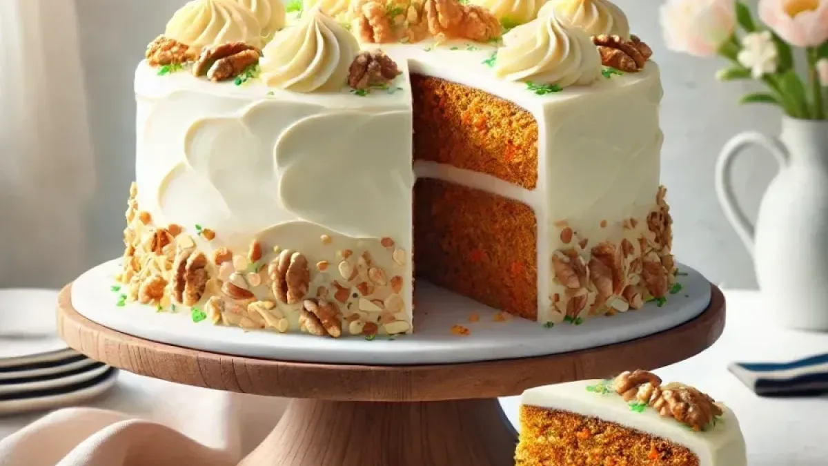 The best recipe for Easter carrot cake