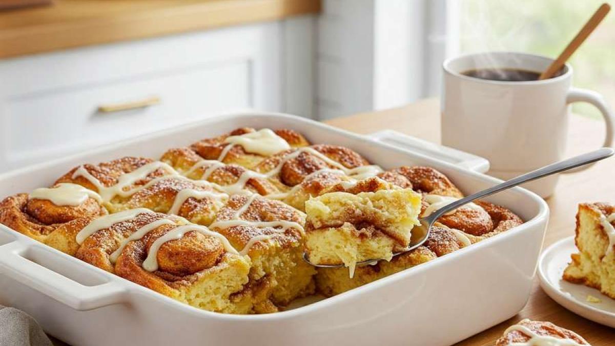 Cinnamon Roll French Toast Casserole Recipe