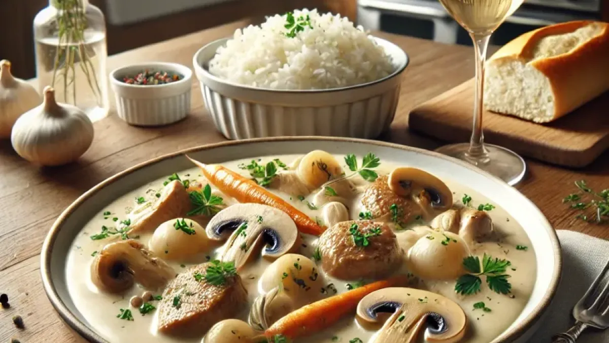 Traditional French Blanquette de Veau Recipe
