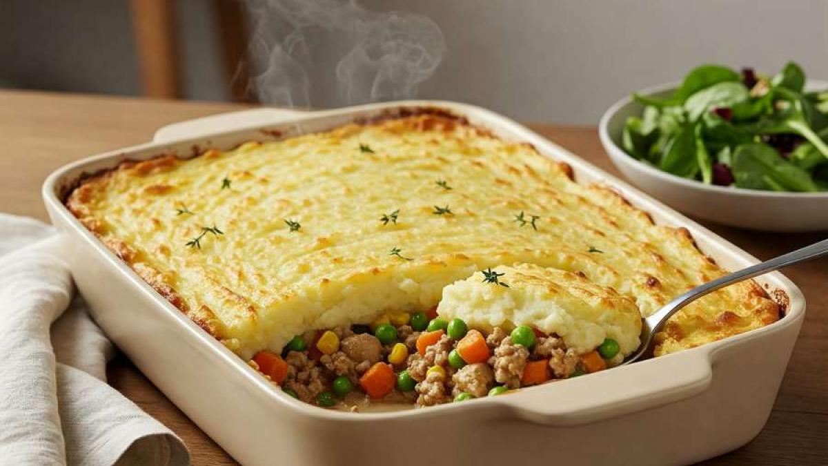 Healthy Turkey Shepherd's Pie Recipe