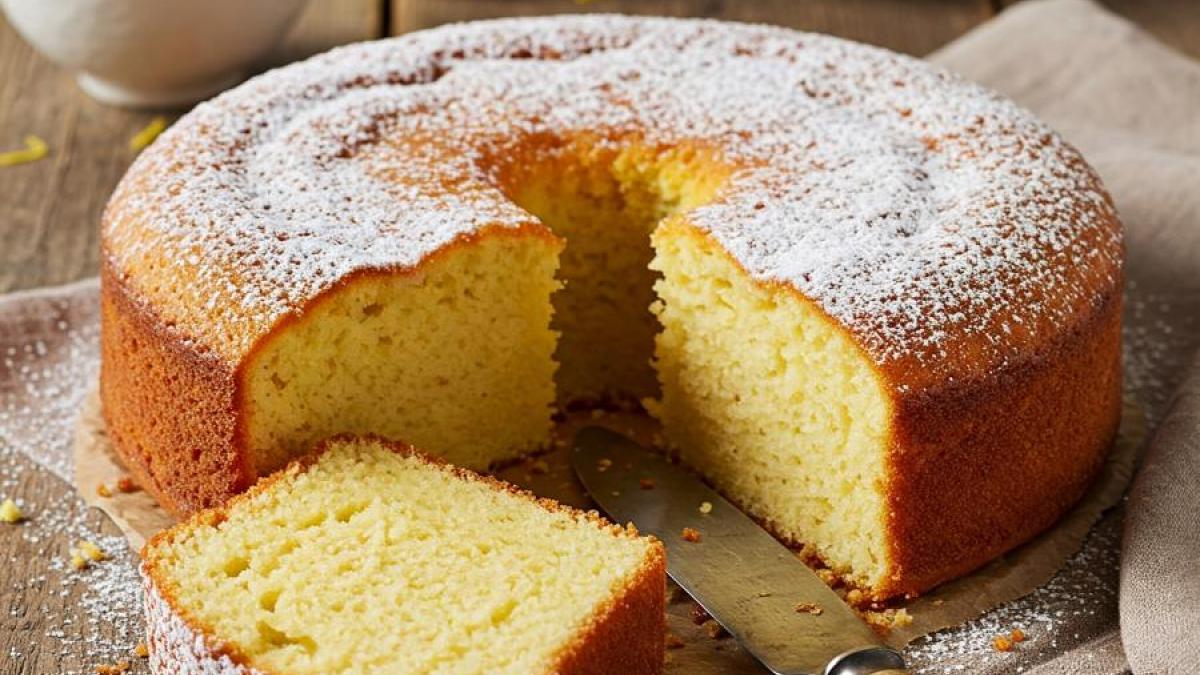 Easy Yogurt Cake Recipe