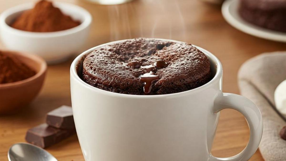 Quick and Easy Microwave Chocolate Mug Cake Recipe