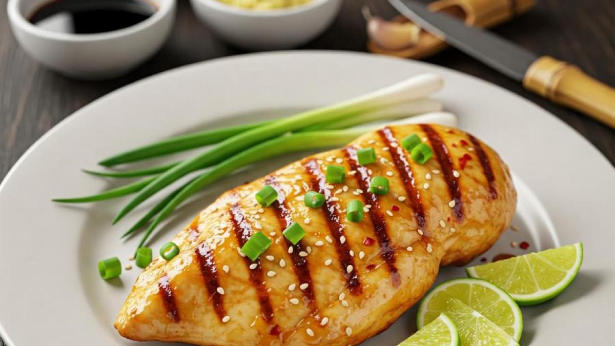 Easy Grilled Ginger Chicken Recipe