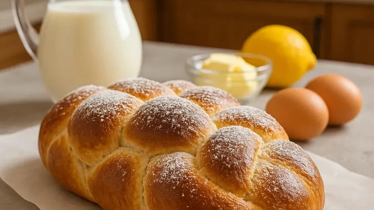 Slovenian Braided Sweet Bread Recipe (Pletenica)