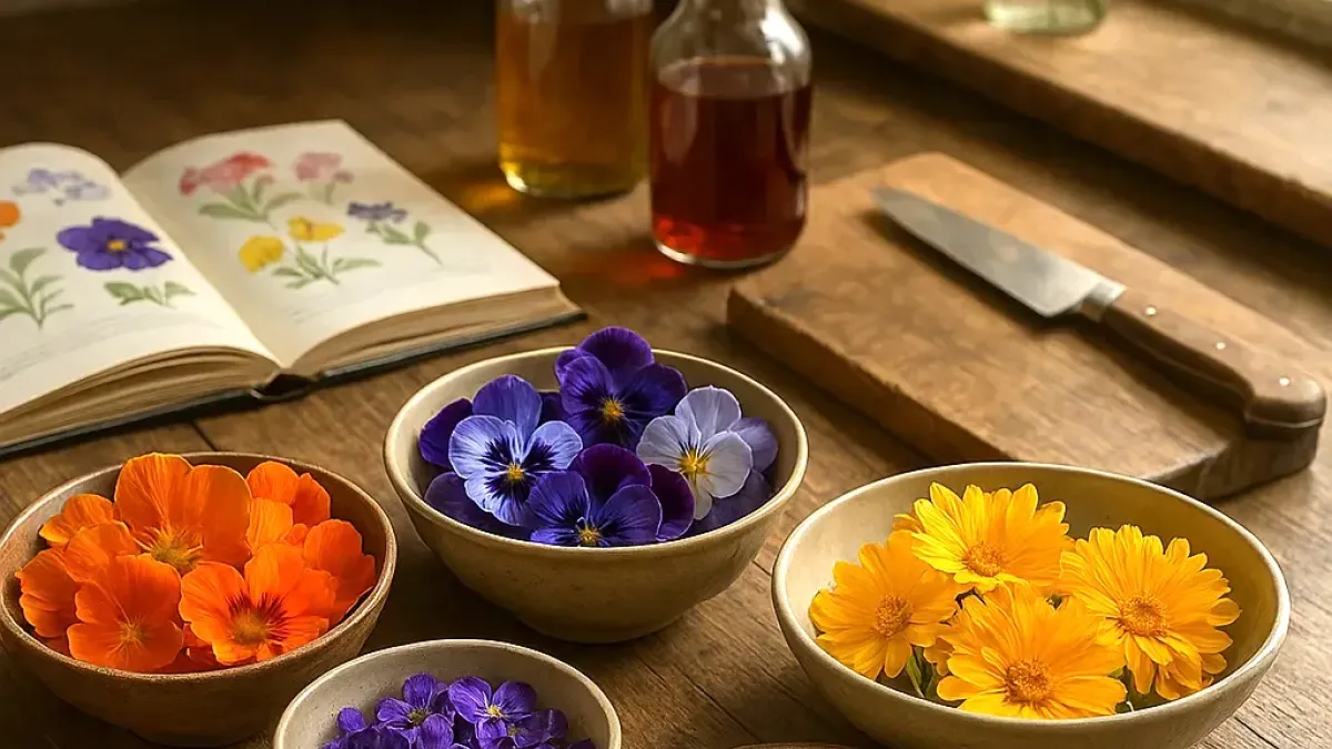 Cooking with Edible Flowers: Flavor Pairings and Safety Tips