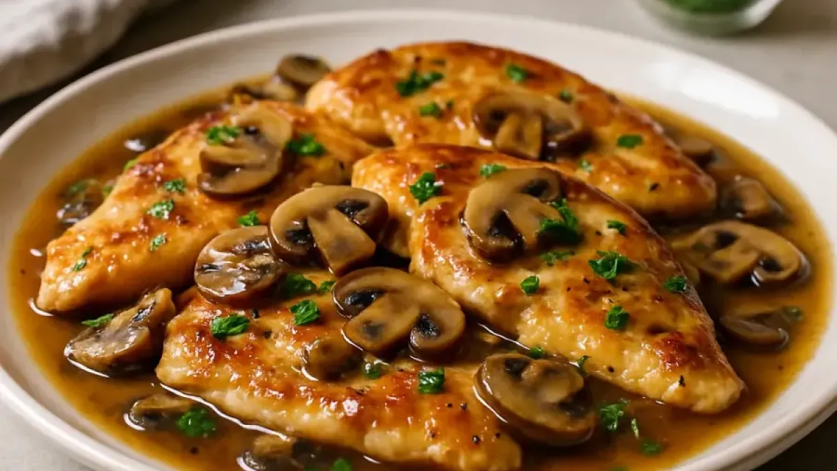 Easy Chicken Marsala Recipe – Restaurant Style at Home