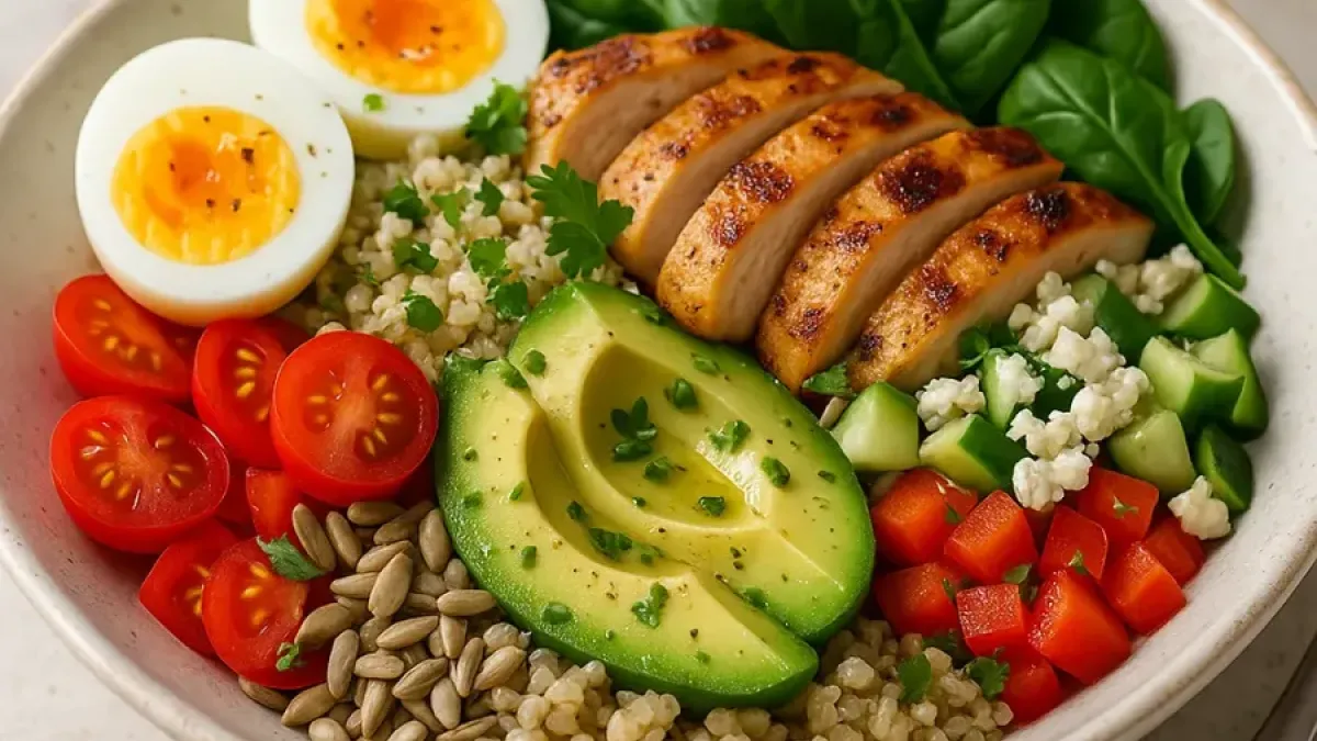 Proteinrike frokostskåler