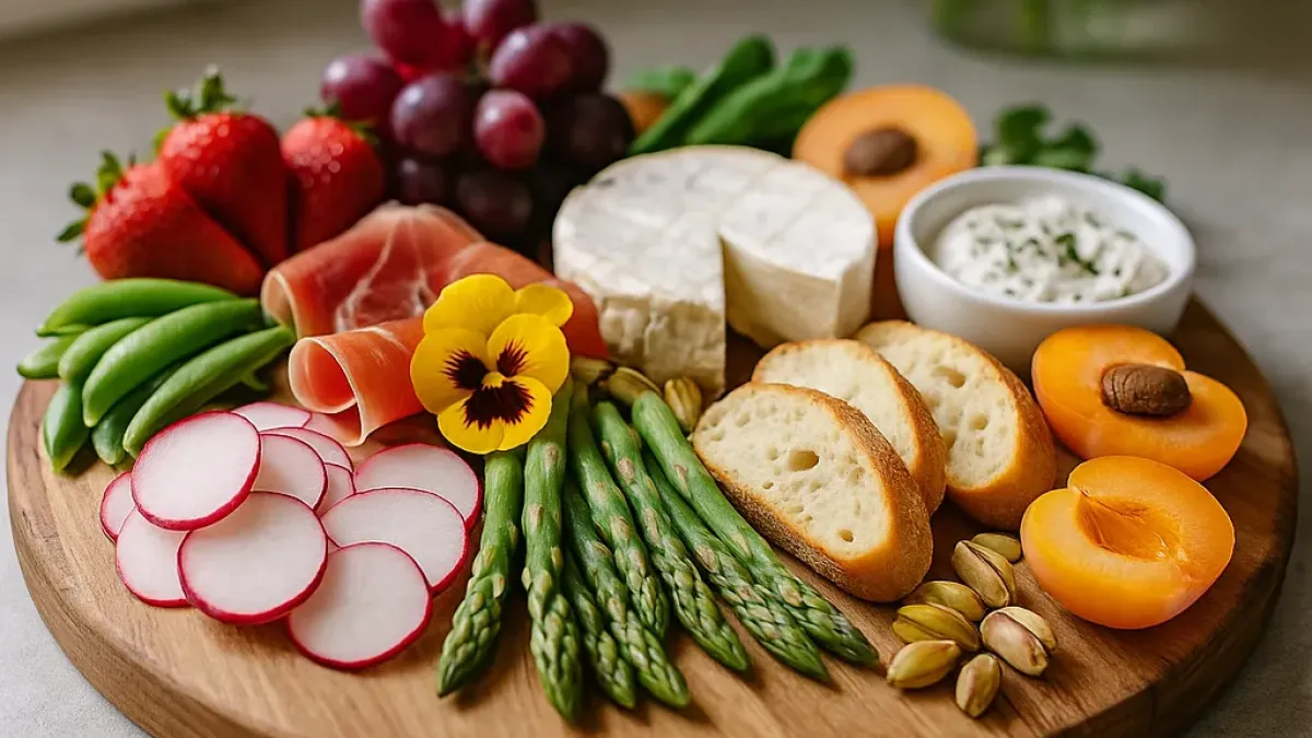 How to Build a Seasonal Charcuterie Board with Local Spring Produce