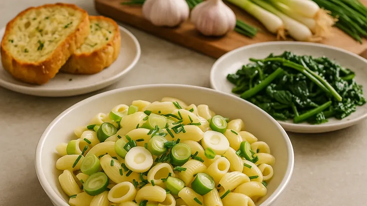 Fresh Spring Recipes with Green Onions, Young Garlic, and Chives