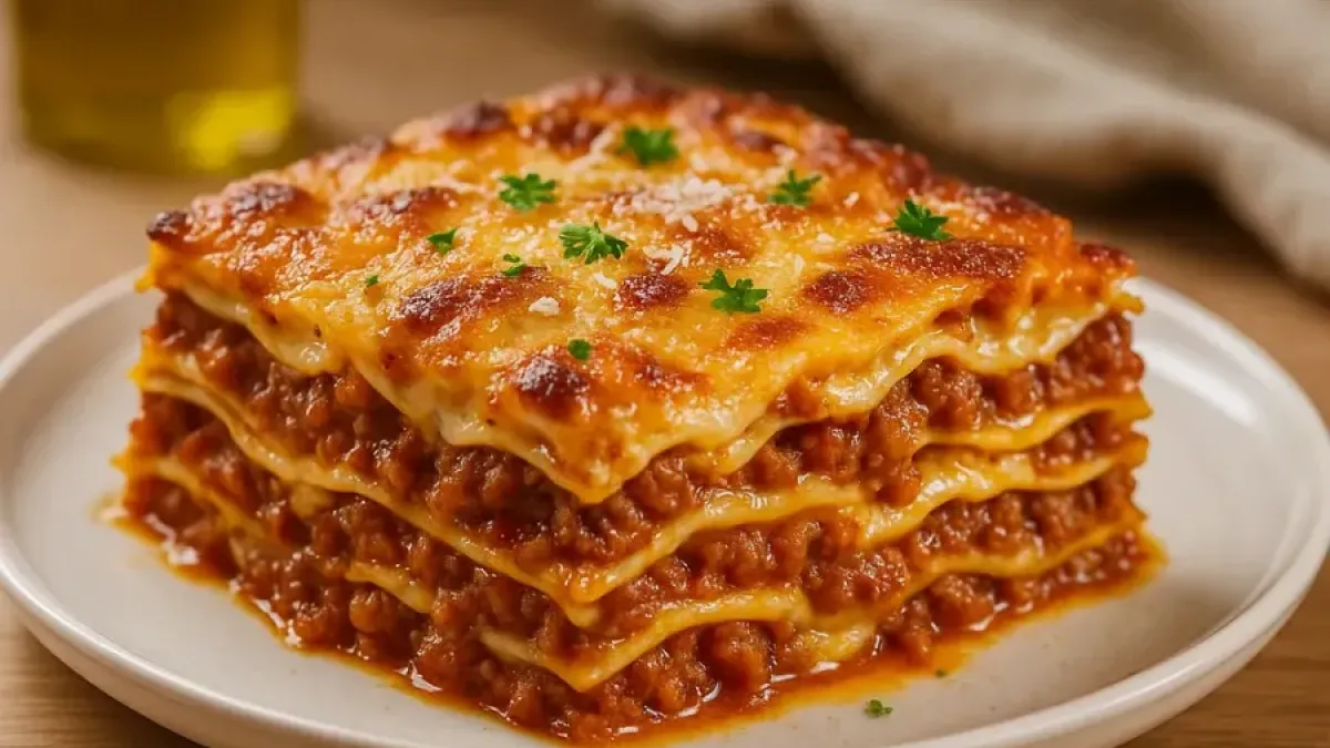 Authentic Homemade Lasagna Recipe