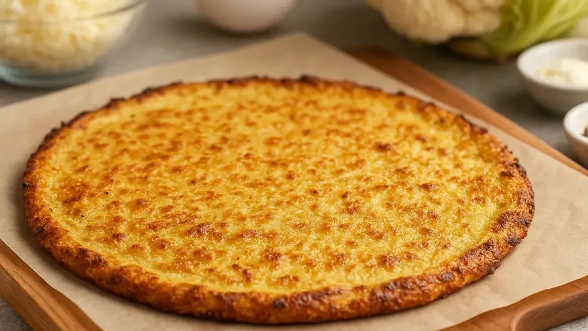 Best Keto Cauliflower Pizza Crust Recipe