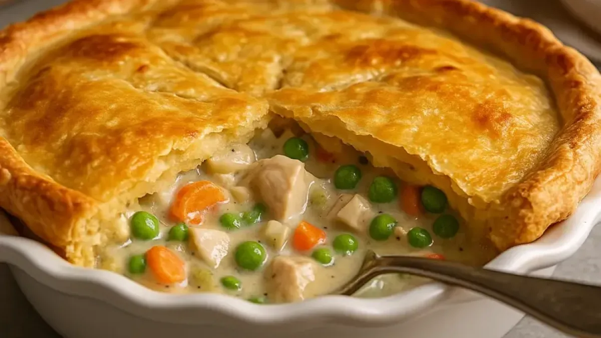 Traditional Chicken Pot Pie – Creamy & Hearty
