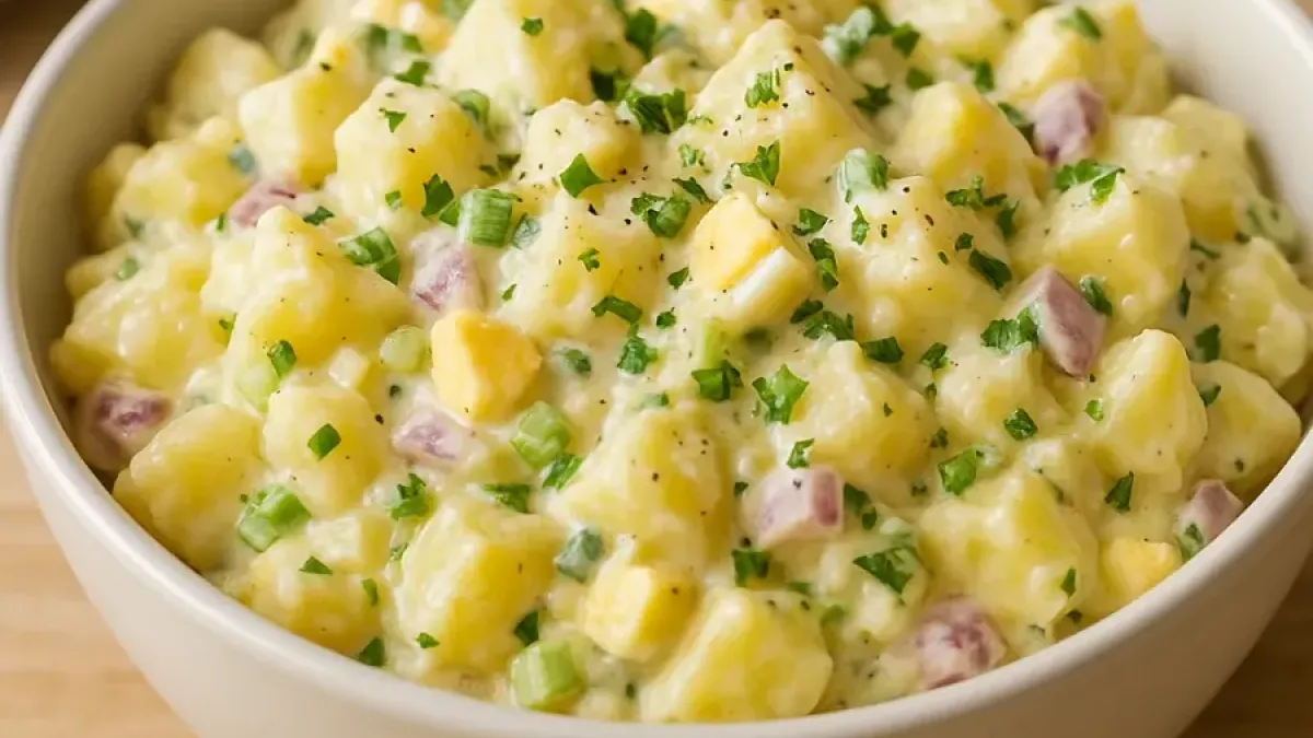 Classic Creamy Potato Salad for BBQs and Picnics