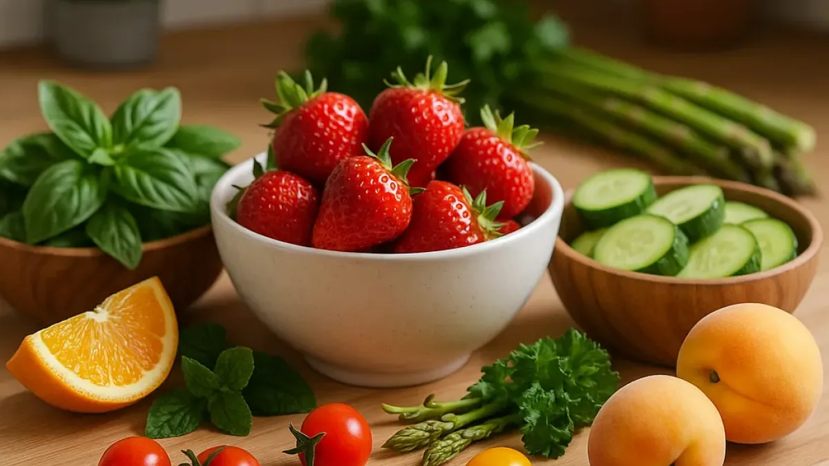 Perfect June Produce Pairings: Fruits, Herbs & Veg Combo
