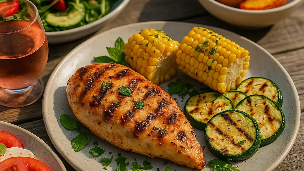 June Outdoor Dinner Menu Featuring Peak-Season Ingredients