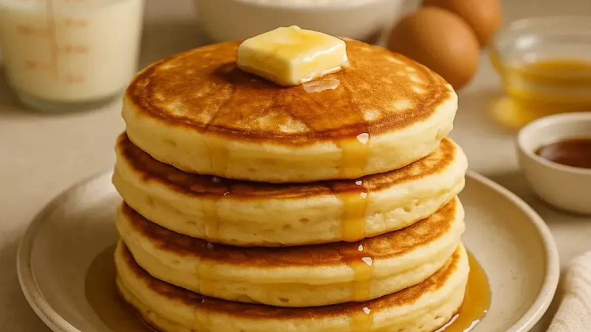 Buttermilk Pancakes Recipe – Fluffy, Classic & Easy Homemade