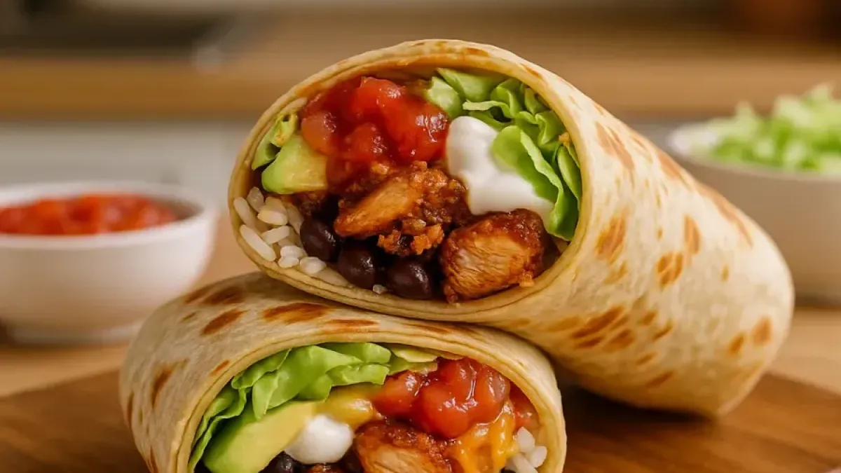 Piščančji Burrito – Hiter in Okusen Mehiški Recept