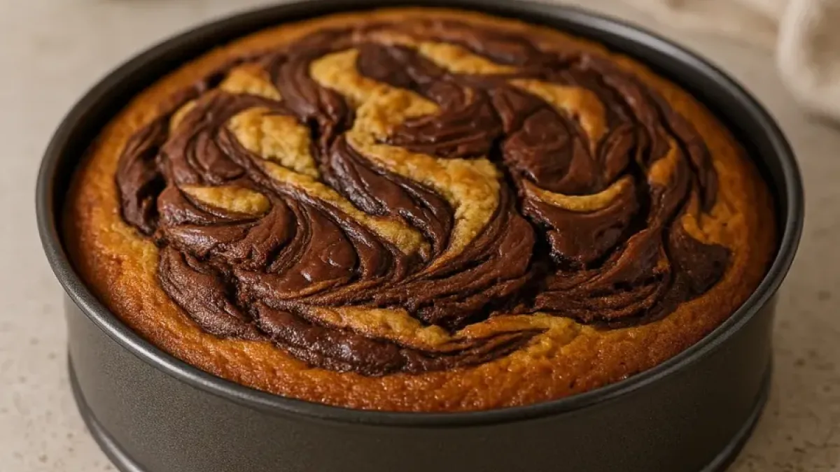 Nutella Banana Cake Recipe – Easy & Moist
