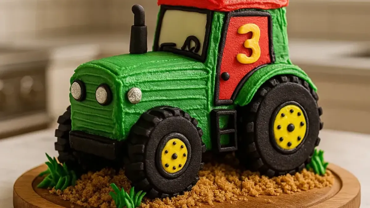 Tractor Cake Recipe for Kids’ Parties – Step‑by‑Step Guide