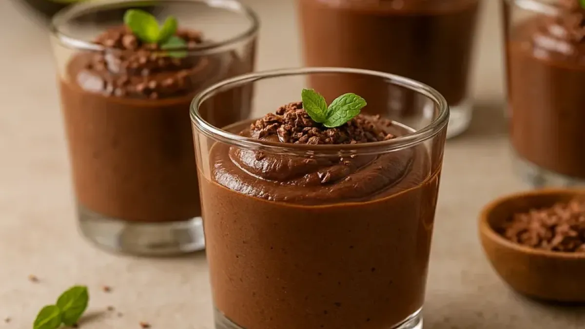 Vegan Avocado Chocolate Mousse with Aquafaba – Easy & Dairy‑Free Recipe