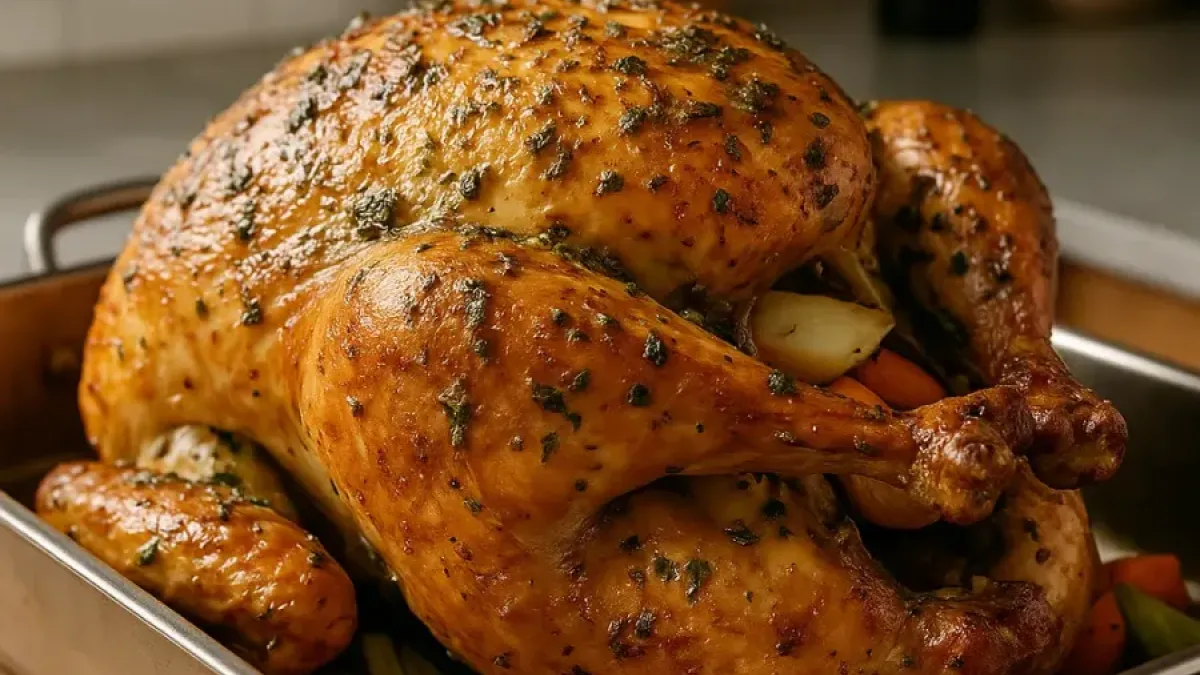 Roasted Turkey with Herb Butter: Step-by-Step Guide