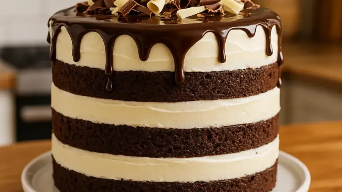 Tuxedo Cake: How to Bake the Ultimate Black-and-White Chocolate Treat