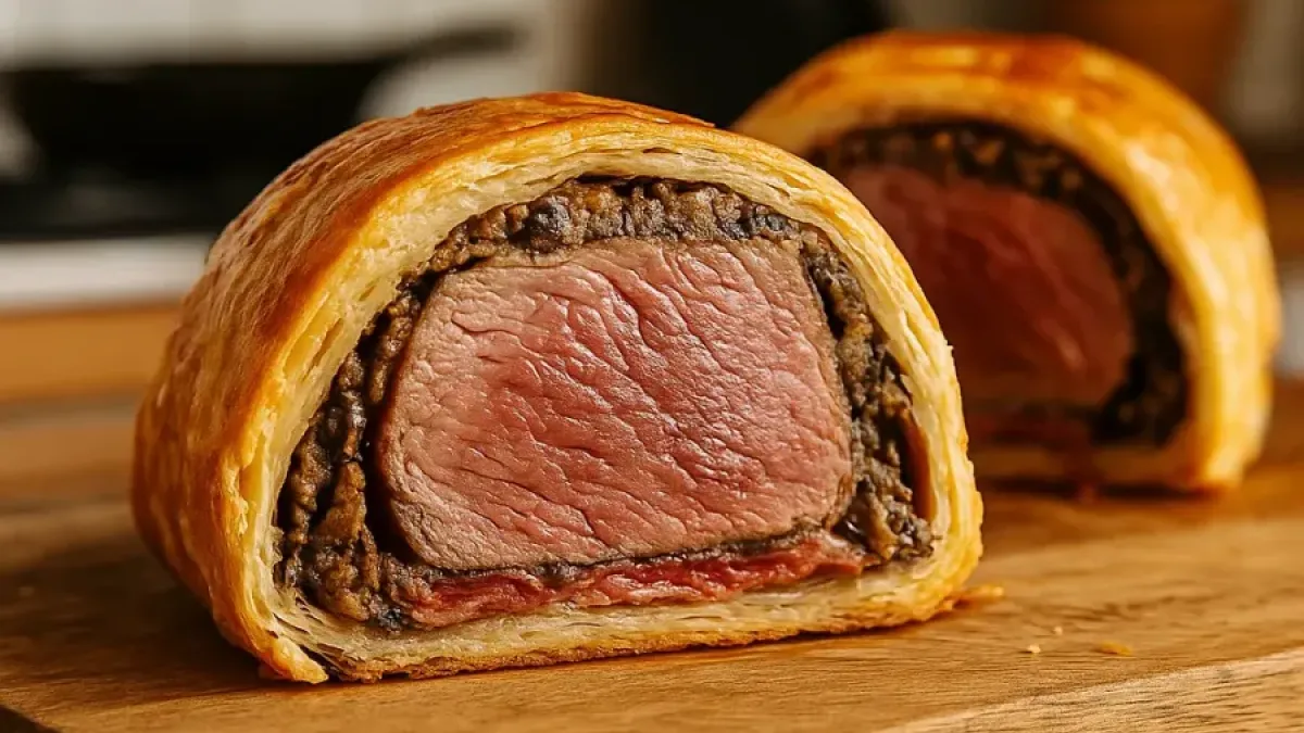 Perfect Beef Wellington with Puff Pastry and Mushroom Duxelles for Special Occasions