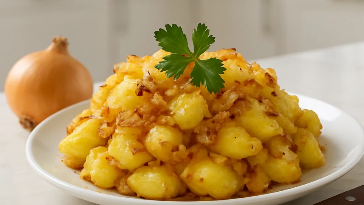 Perfect Pan-Fried Potatoes with Onion – Boiled First for Extra Flavor