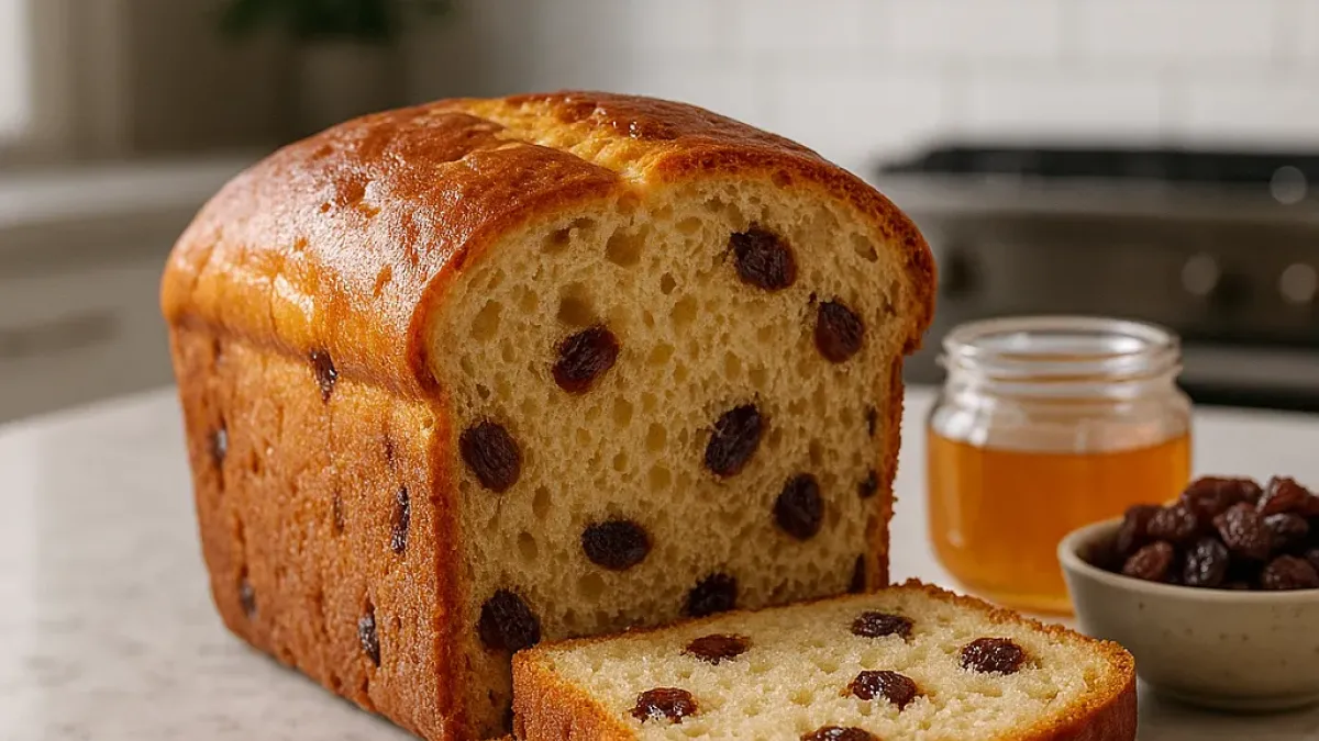Pane di Natale con Uvetta e Miele: una ricetta per un’atmosfera festosa