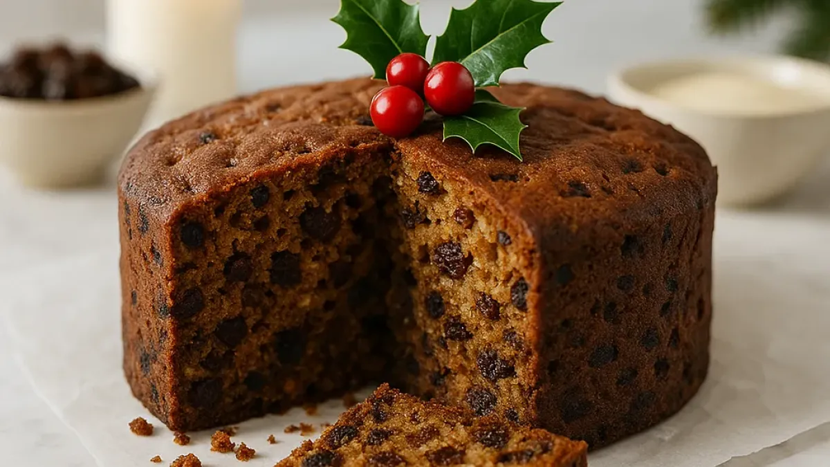 Authentic Christmas Cake recipe with step-by-step holiday baking guide